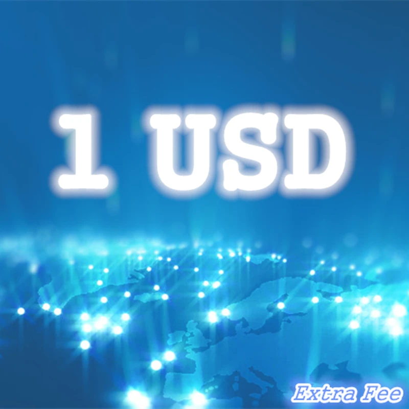 Дополнительная стоимость 1 доллар