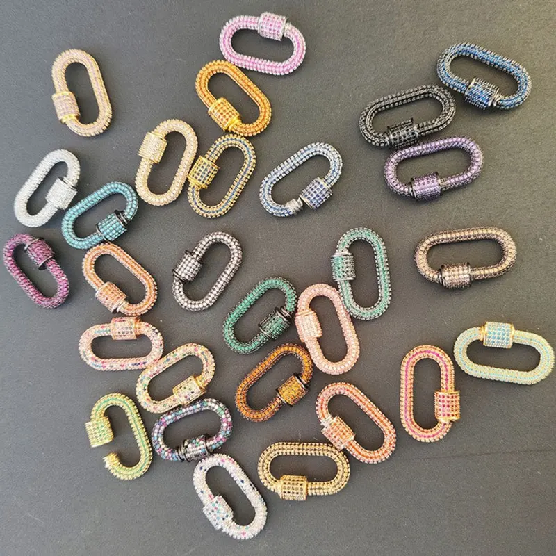 Juya роскошные застежки-карабины с цирконием - Фотография_2