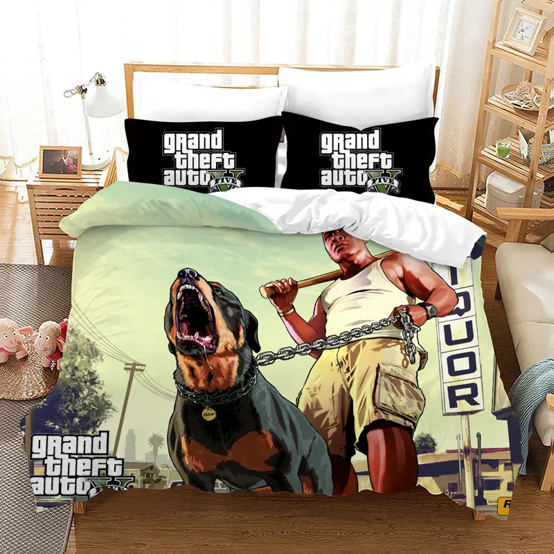 Комплект постельного белья game gta v - Фотография_2