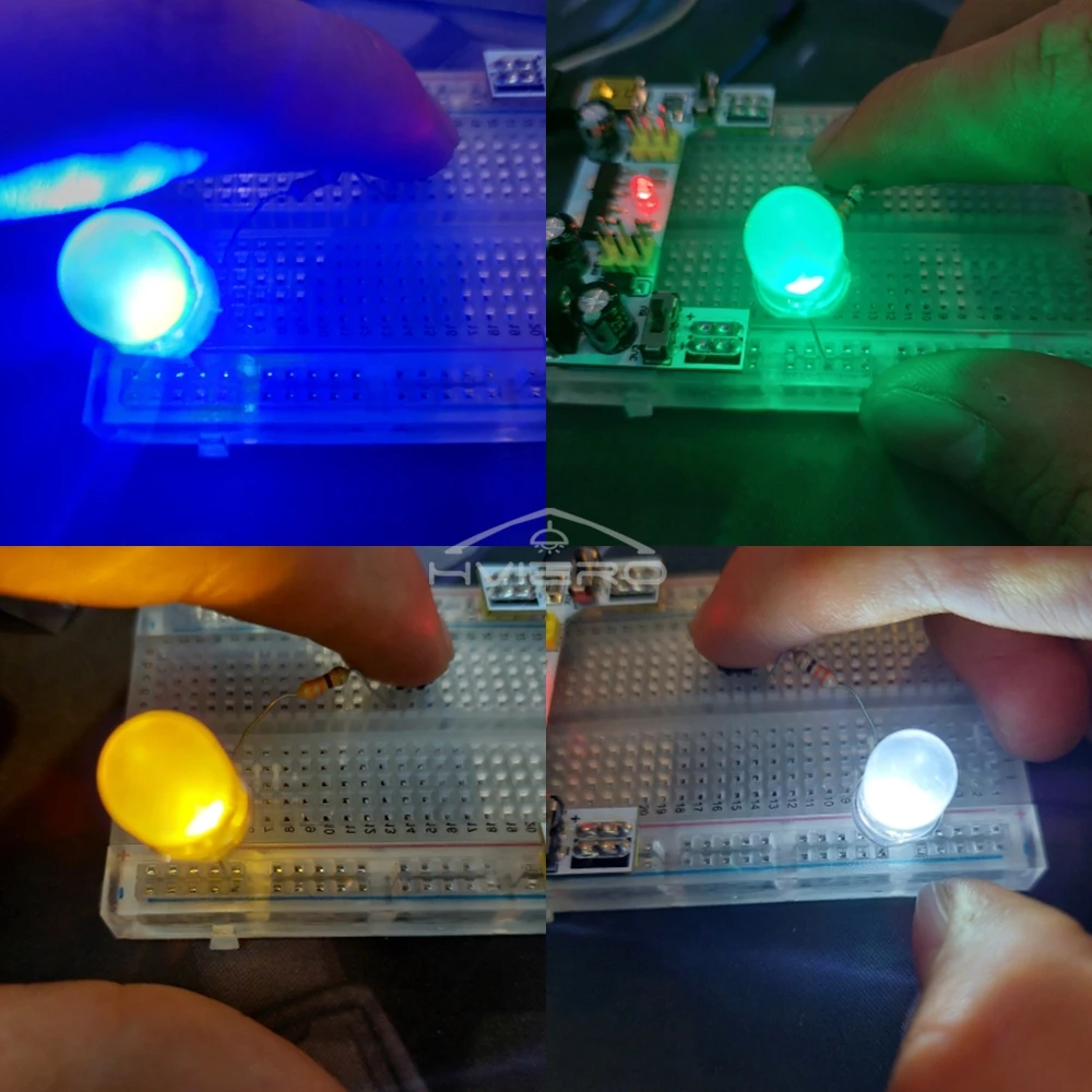 0,5 вт 10 мм светодиодная лампа из бисера - Фотография_3