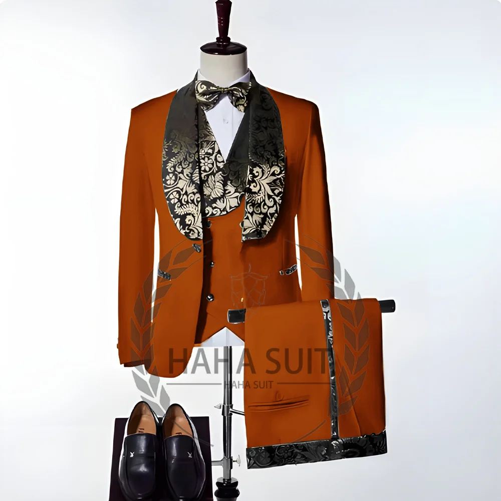 Свадебные костюмы для мужчин золотая