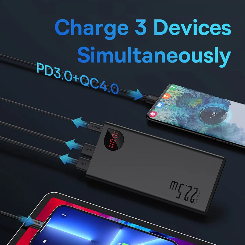 Baseus power bank 10000 мач с 22 - Фотография_6
