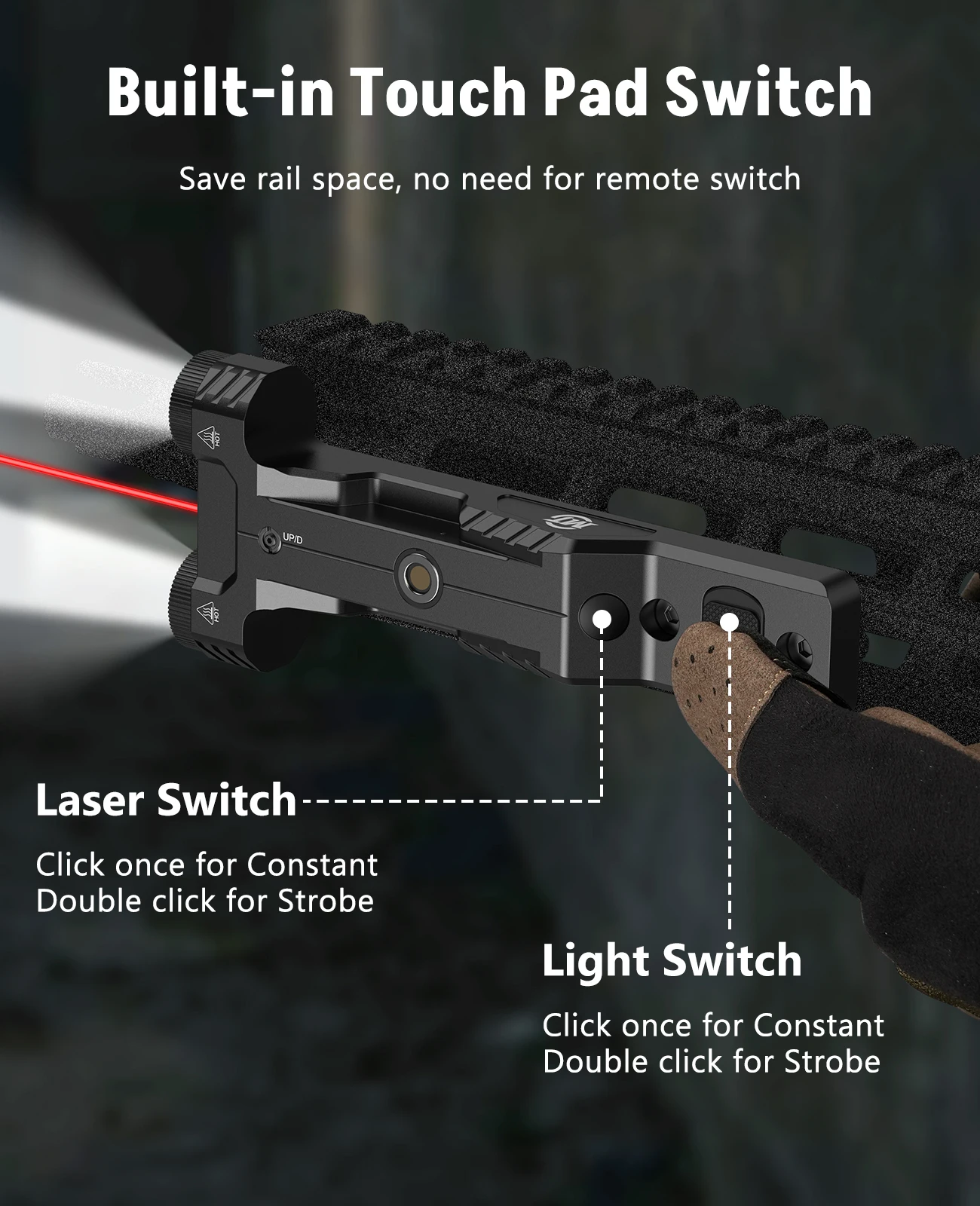 Ezshoot 1600 люмен винтовка тактический - Фотография_3