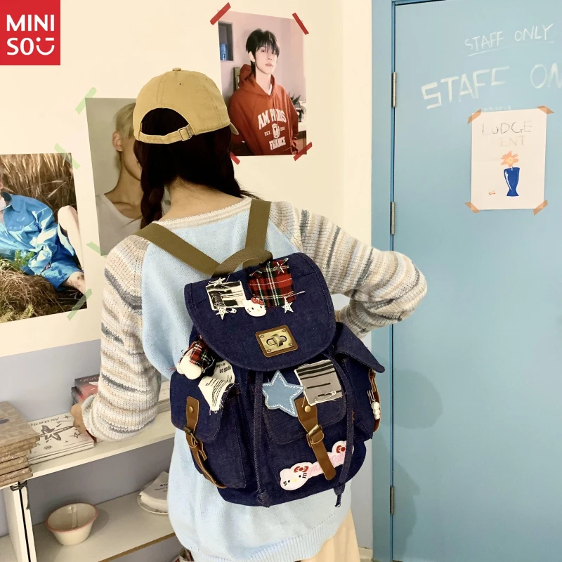 Новый рюкзак miniso hello kitty bone