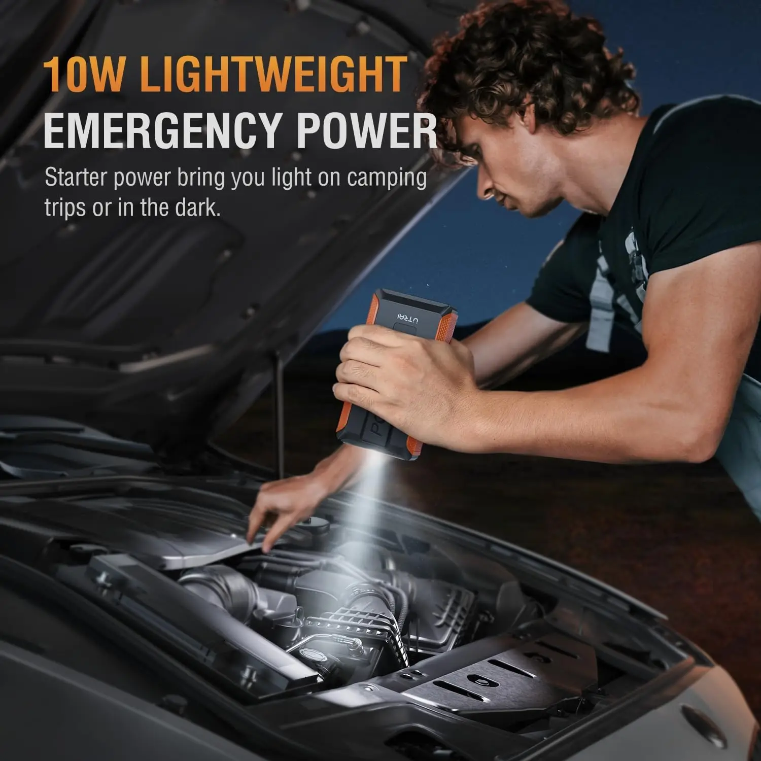 Utrai-car jump starter power bank - Фотография_4