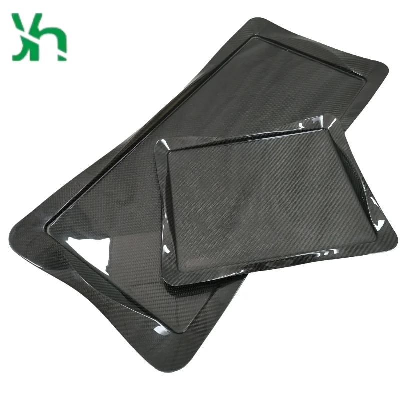 Поднос для сервировки сухого углеродного волокна 3k - Фотография_5