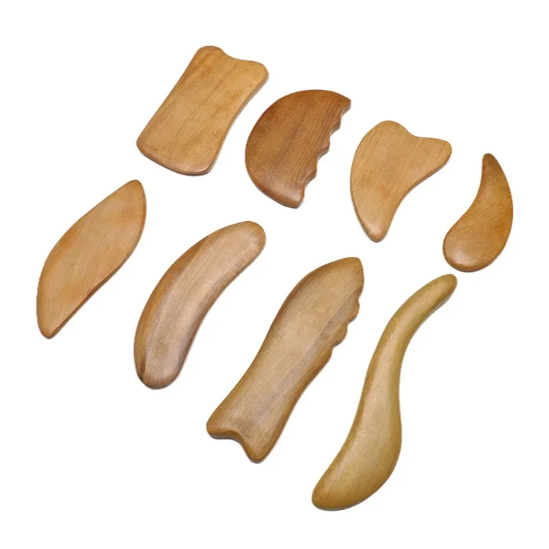 Деревянные массажные инструменты гуа ша - Фотография_3