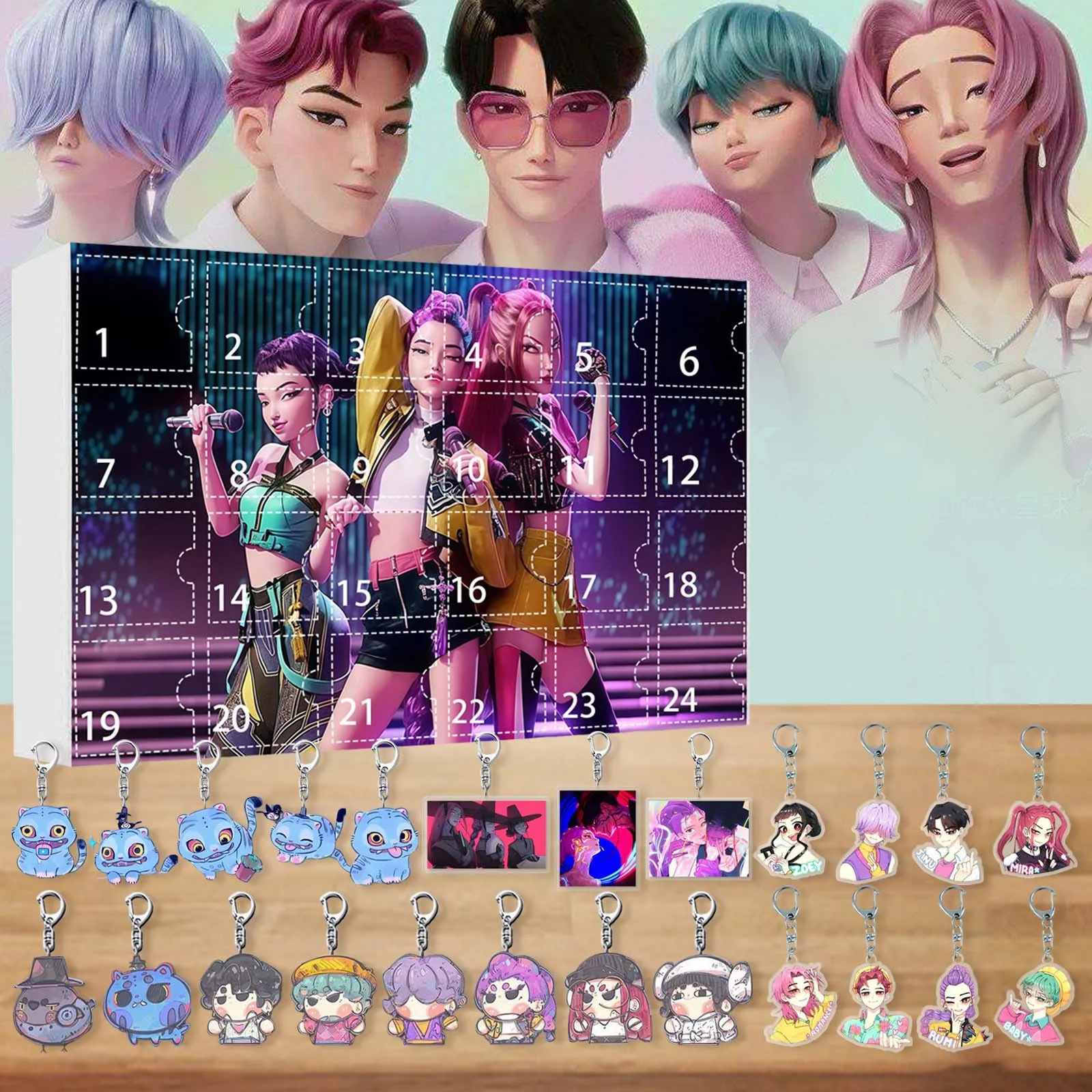Kpop demon hunters 24 шт. - Фотография_4