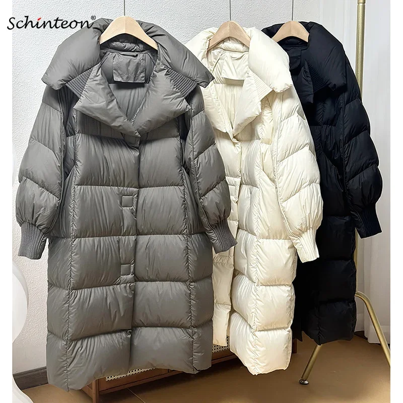 Schinteon женская длинная куртка