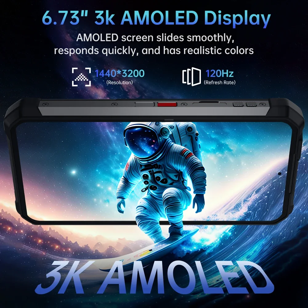 Прочный проектор для смартфона unihertz 8849 tank 4 pro 5g - Фотография_5