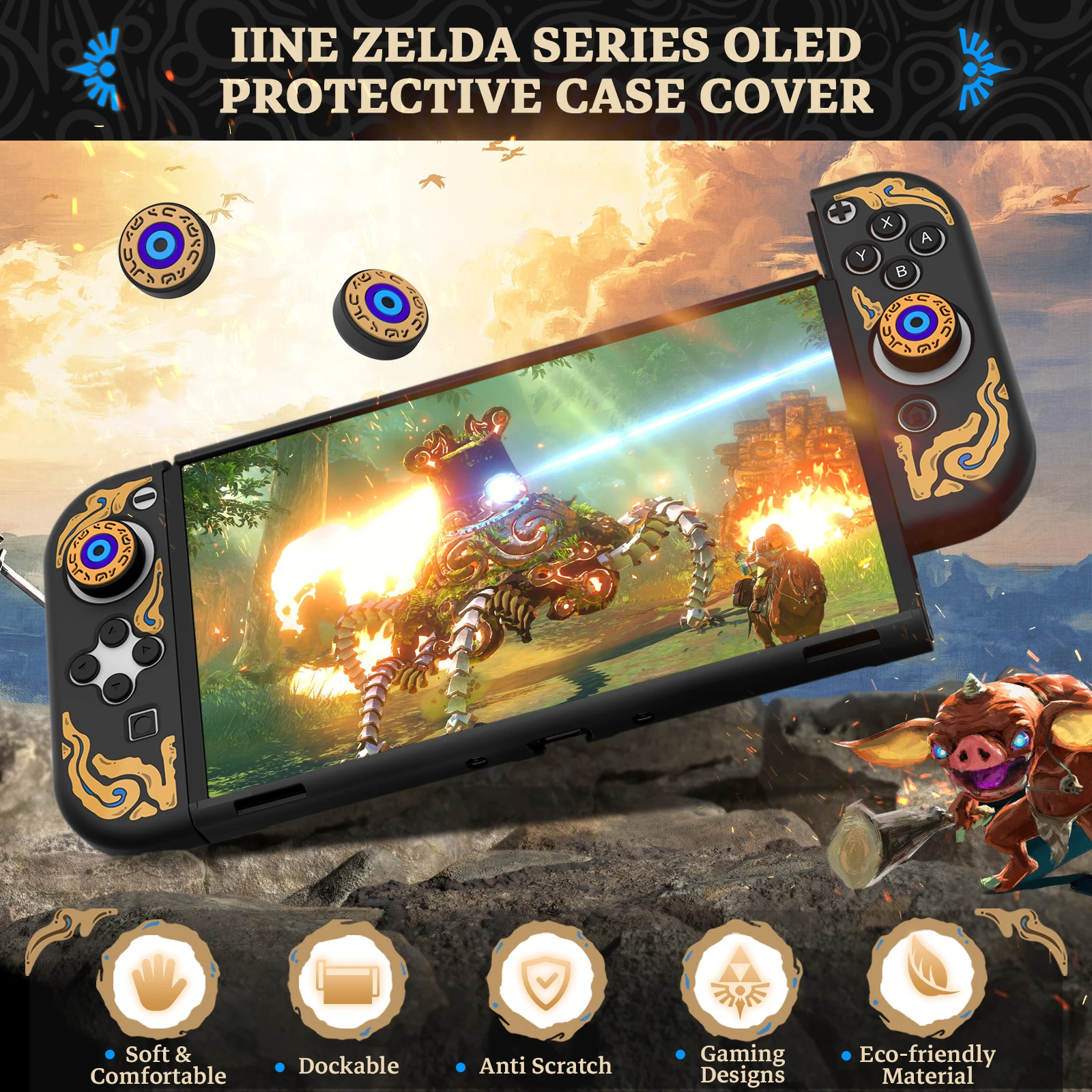 Противоударный чехол iine switch из тпу - Фотография_2