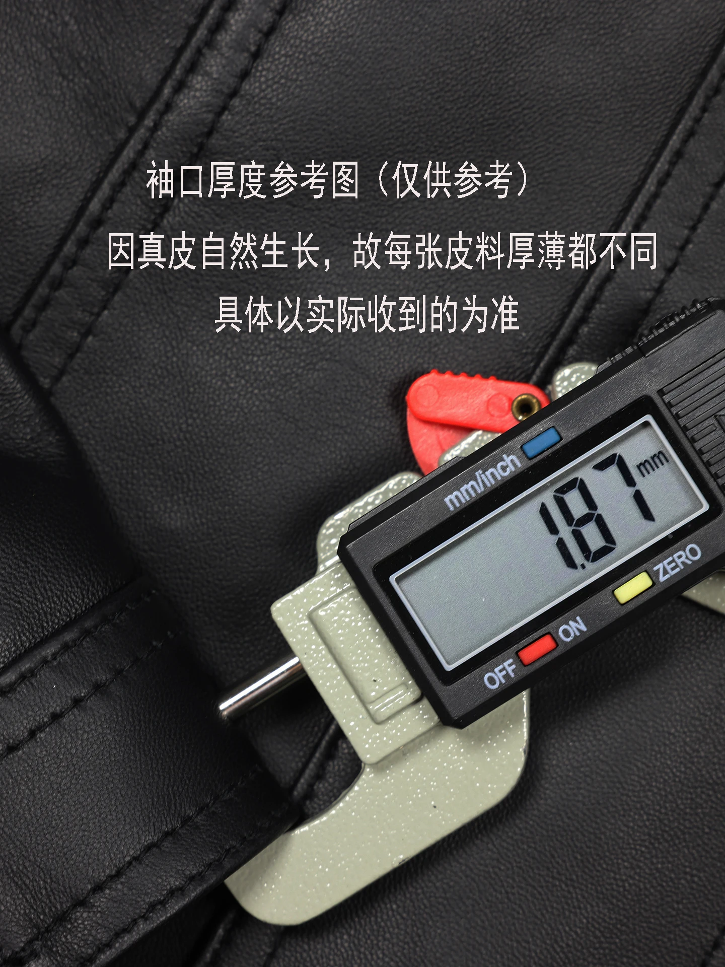 Женская куртка из натуральной кожи первого слоя с воротником-стойкой - Фотография_5