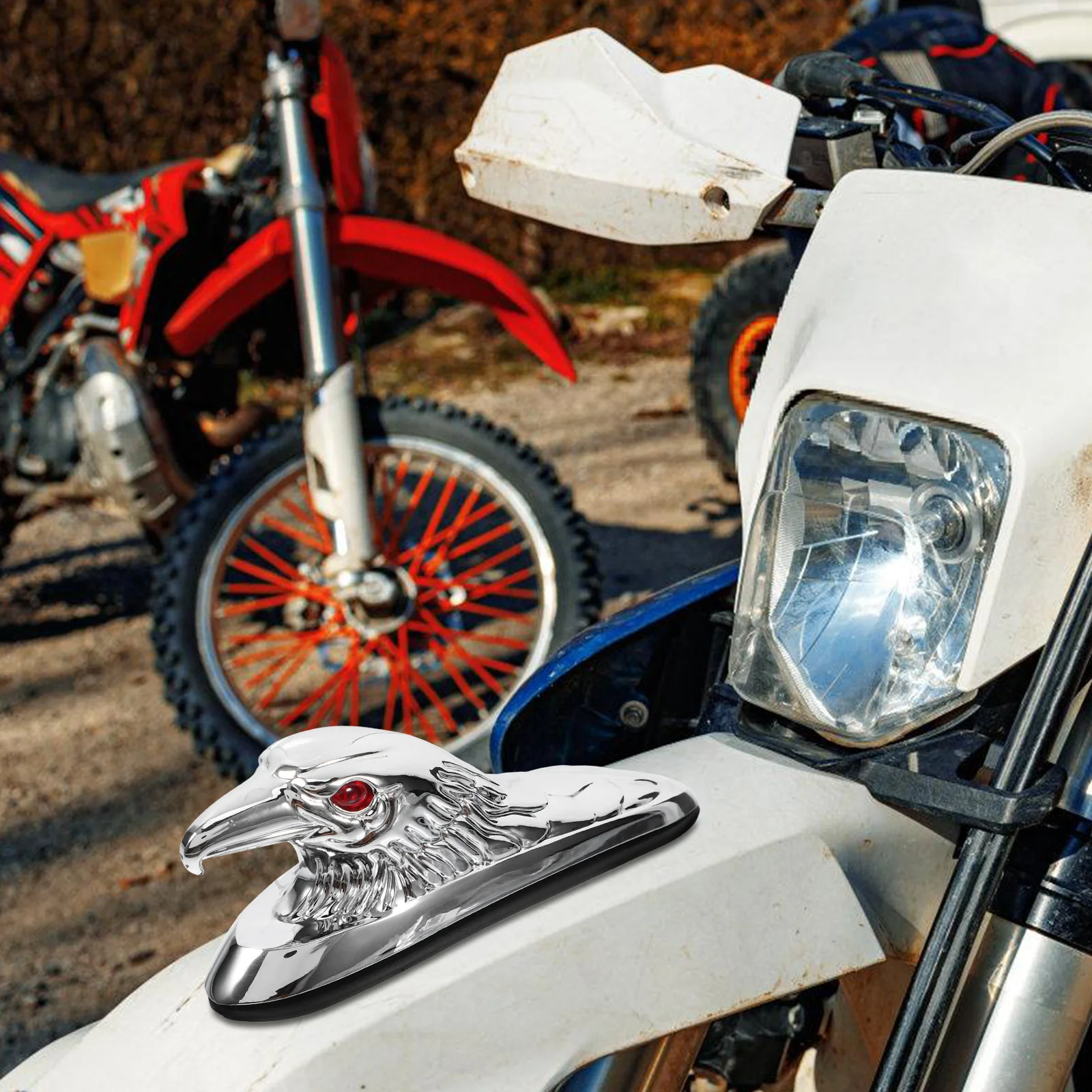 Украшение в виде головы орла велосипедные - Фотография_2