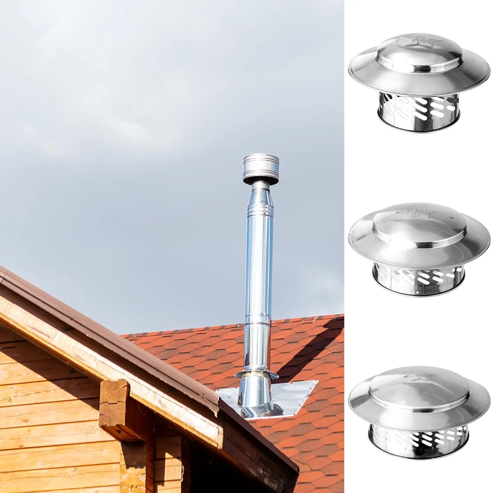 Непромокаемая крышка из нержавеющей стали 304 - Фотография_2