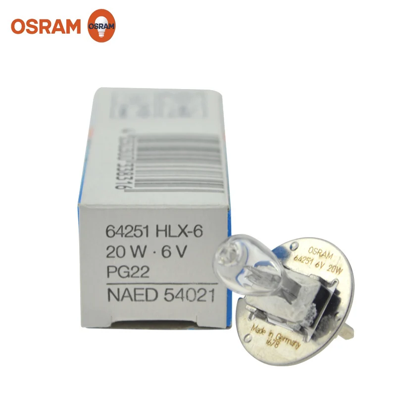 Для галогенной лампы osram 64251 6 в 20 вт hlx-6 hlx - Фотография_3