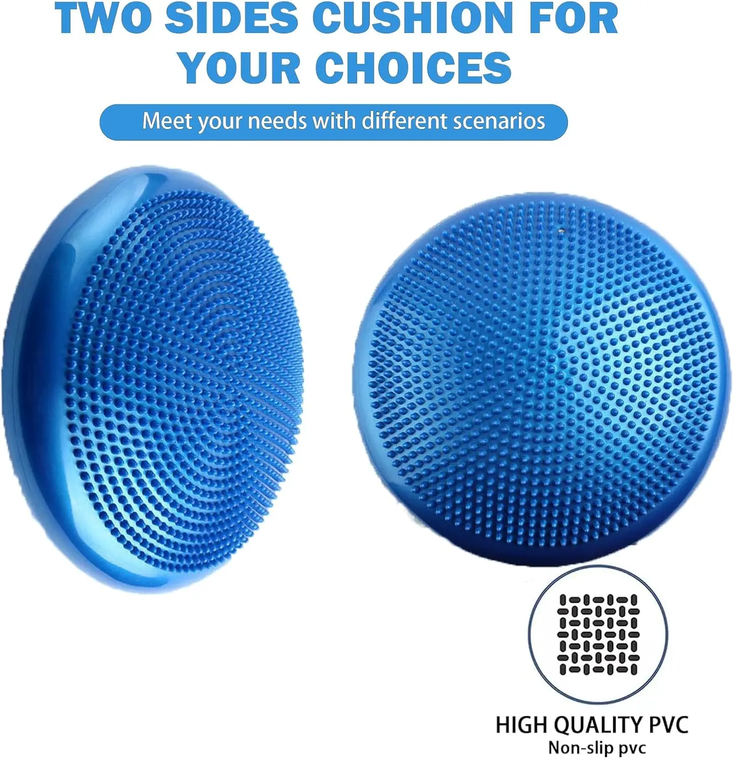 Надувная подушка для баланса йоги - Фотография_3