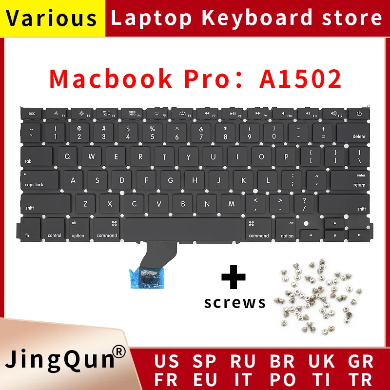 Клавиатура a1502 для ноутбука macbook pro retina