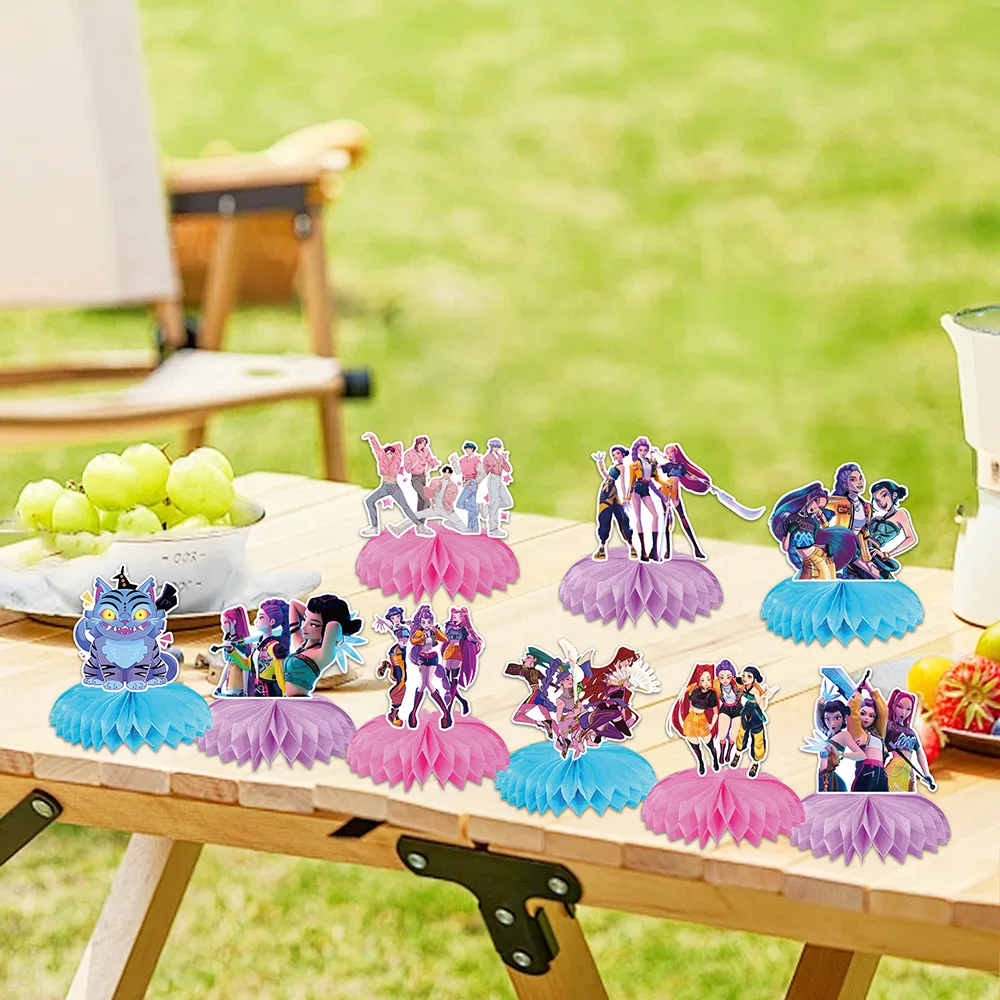 Украшения для вечеринки «охотник на ведьмы» на демонов — 9 шт - Фотография_5