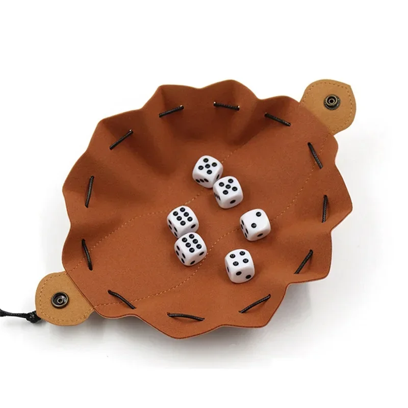 Сумка из натуральной кожи для dnd dice - Фотография_5