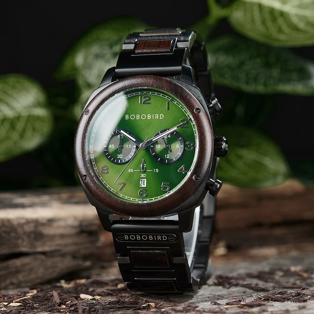 Top brand luxury reloj hombre bobo