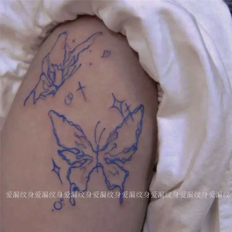 Набор татуировок-бабочек - Фотография_2