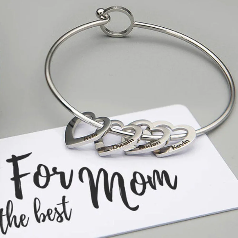 Персонализированный браслет из нержавеющей стали
