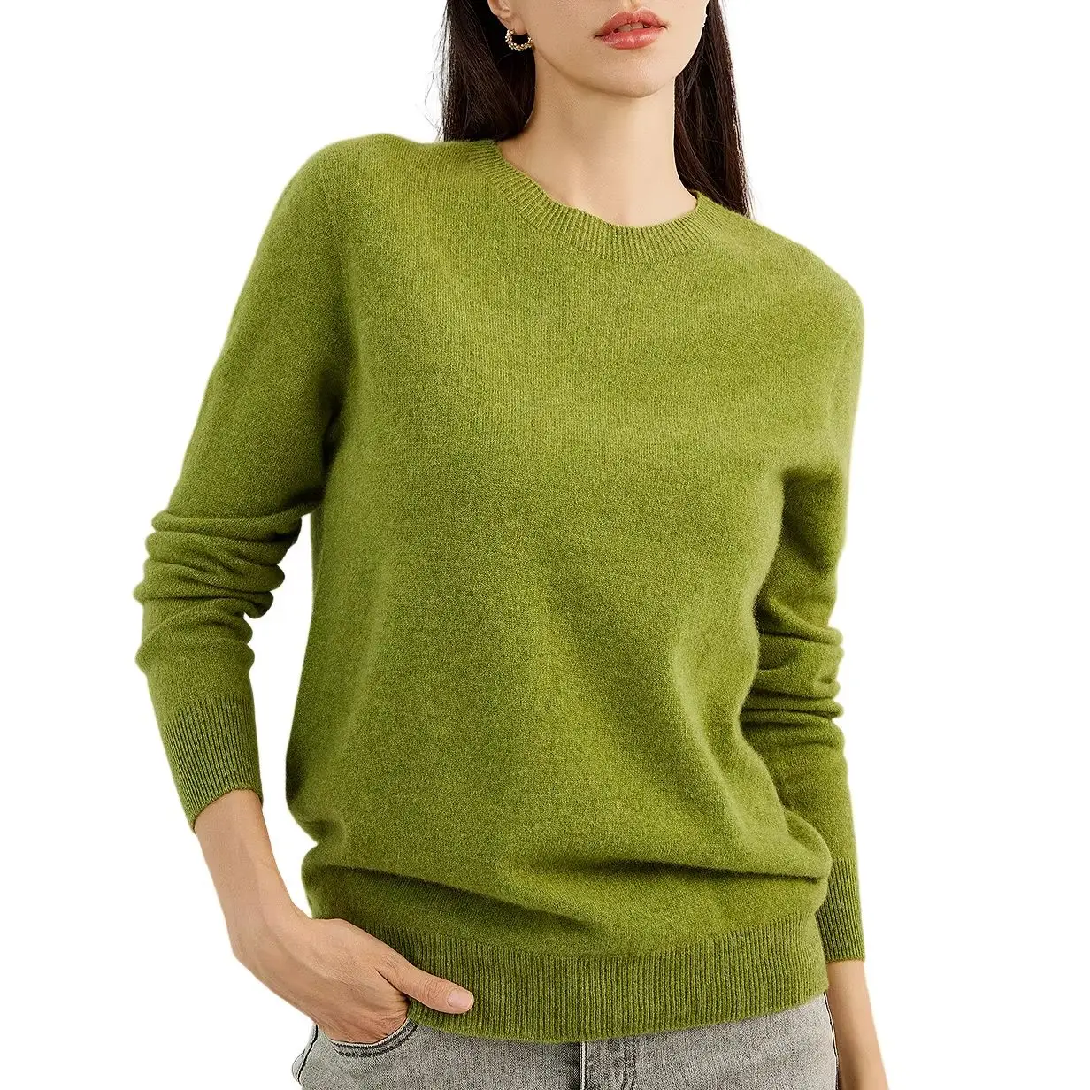 Женский свитер из 100% чистого кашемира