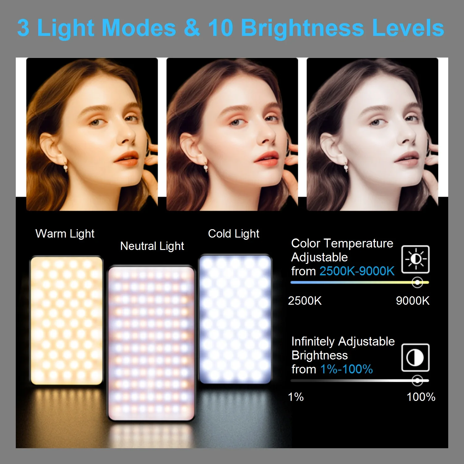 Магнитная лампа для селфи для iphone - Фотография_3