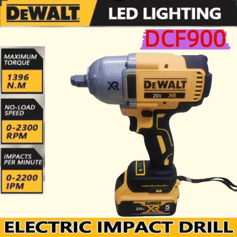Dewalt dcf900led lghting 1/2 inch