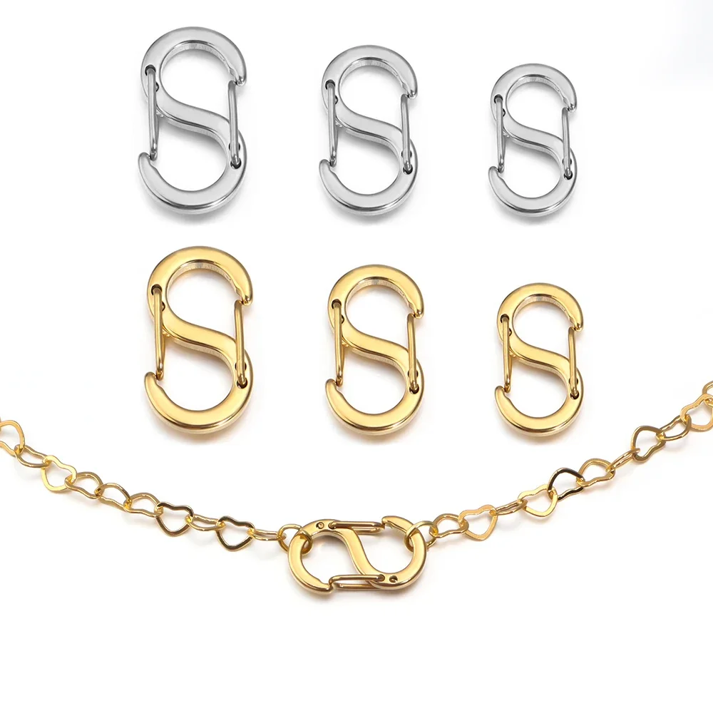 Шикарная пряжка из нержавеющей стали с буквой s