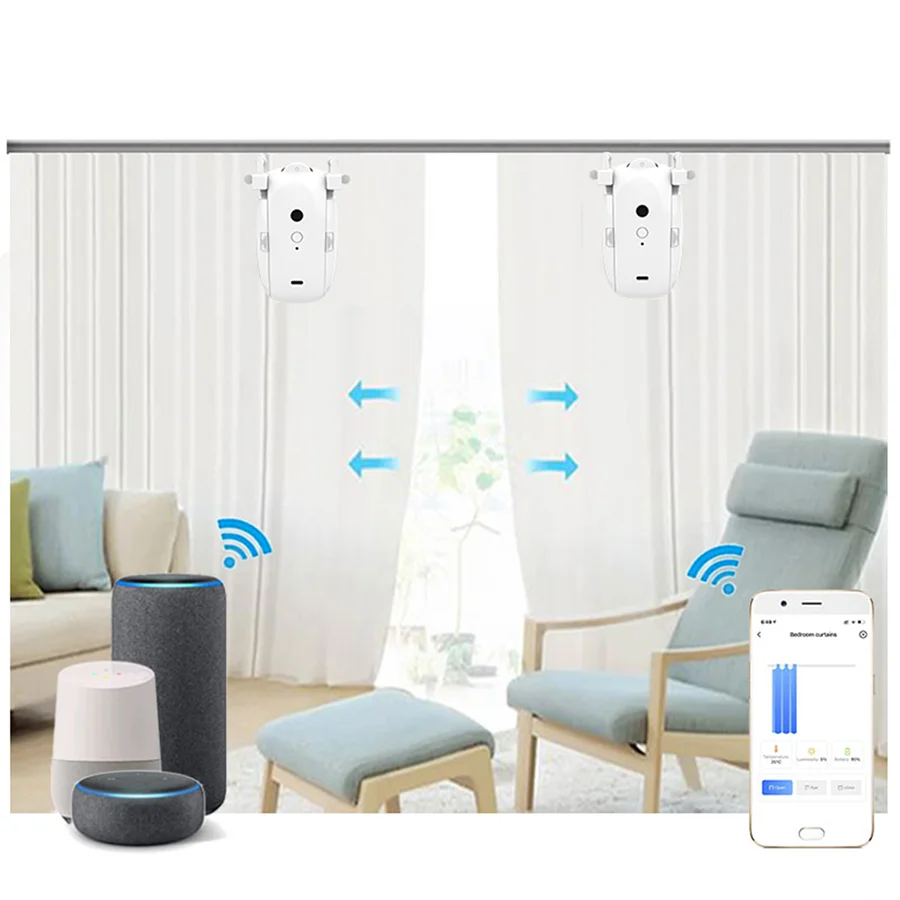 Tuya zigbee smart curtain robot - Фотография_5