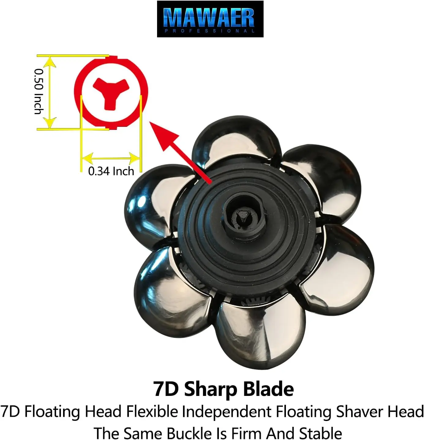 Сменная головка электробритвы 7d - Фотография_2