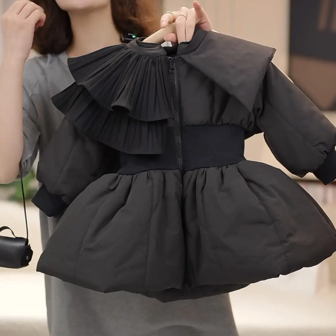 Корейская версия новой хлопковой куртки для девочек - Фотография_2