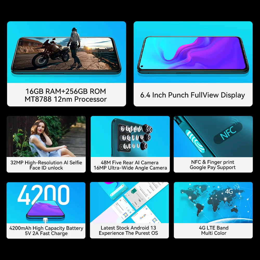 Cubot x30p, смартфон android 13 - Фотография_2