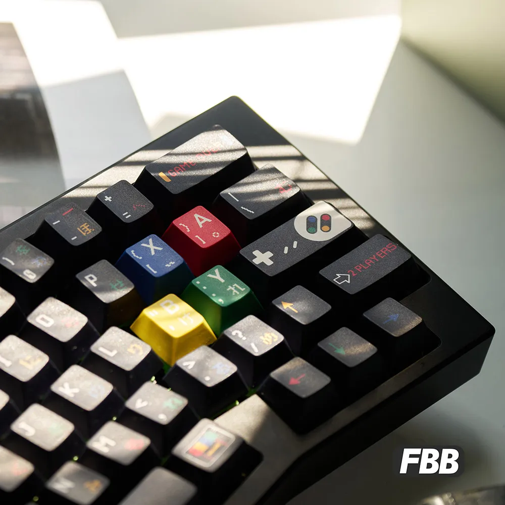Колпачки для клавиш fbb sfc 1990 171 клавиш pbt dye-sub - Фотография_3