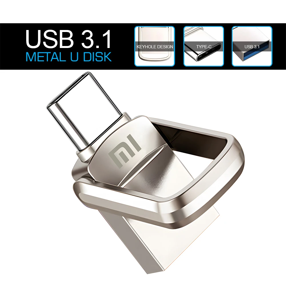 Xiaomi 2 тб usb-накопитель lightning interface 2 в 1 usb3 - Фотография_3
