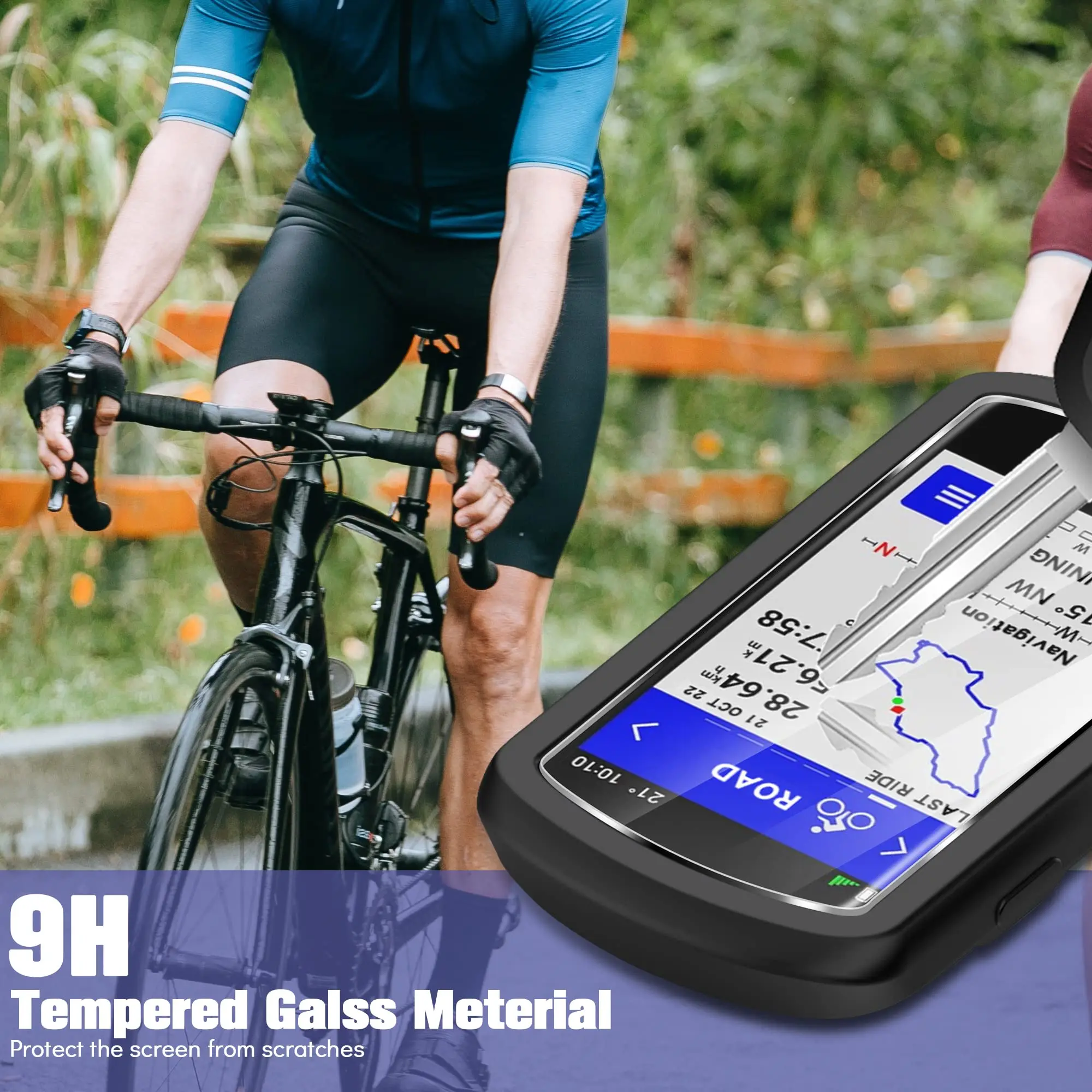 Закаленное стекло + чехол для garmin edge 1040 - Фотография_5