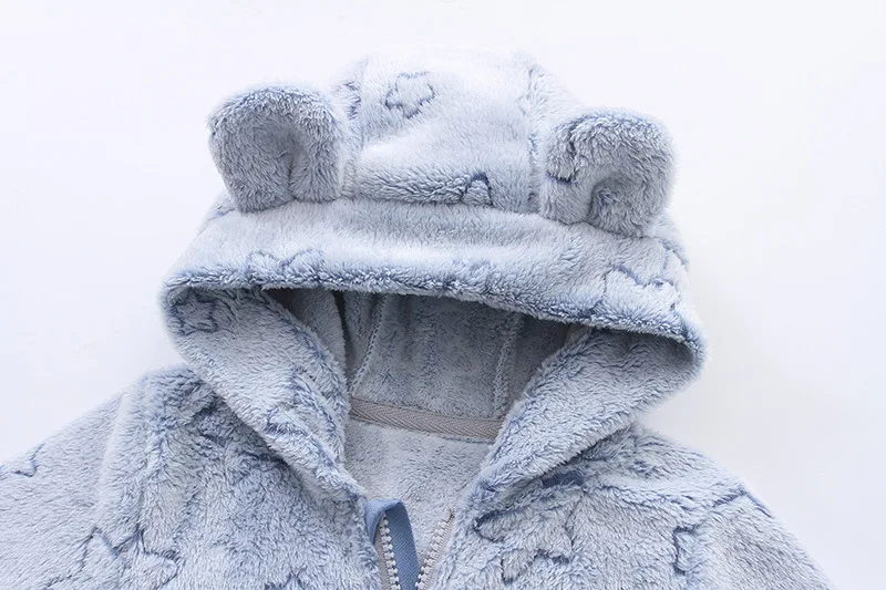 Мягкий фланелевой комбинезон для новорожденных - Фотография_6