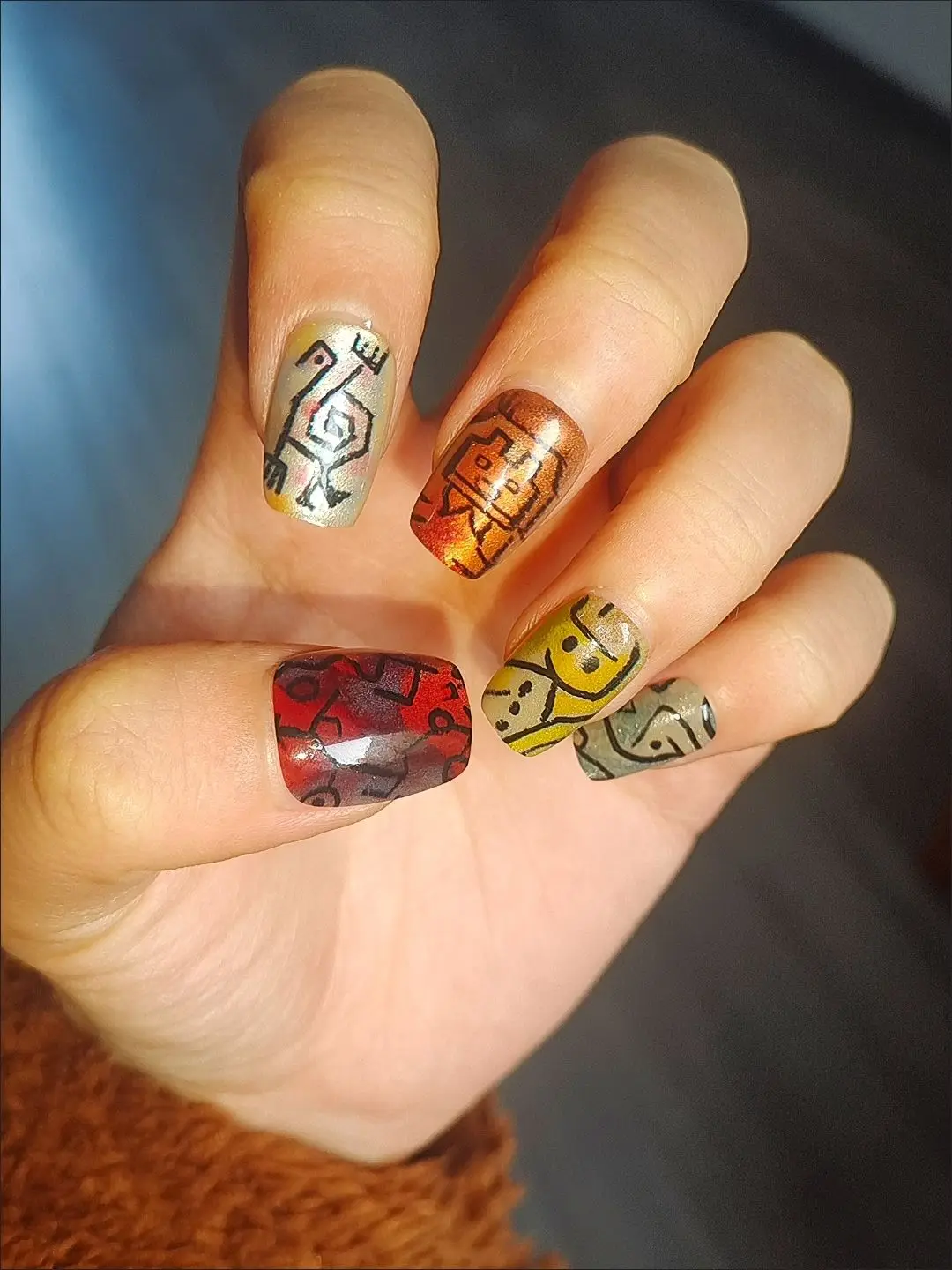 Милые египетские граффити с героями мультфильмов - Фотография_4