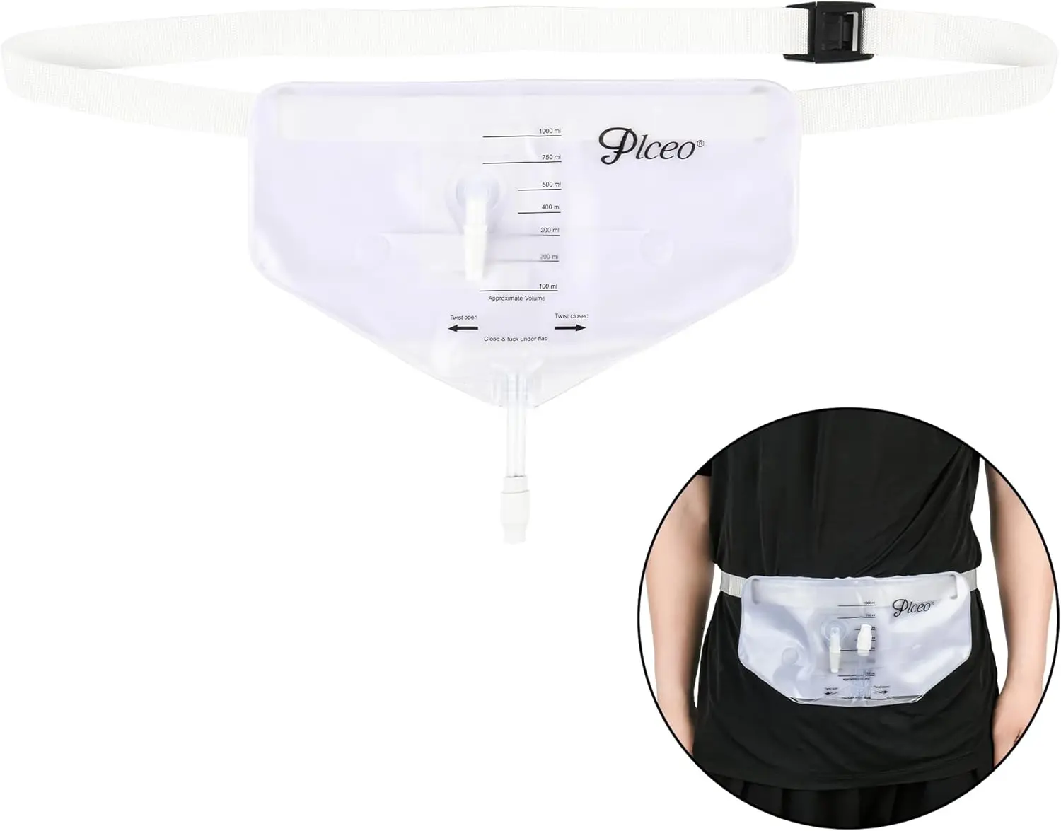 Сумка для сбора мочи с поясным ремнем - Фотография_2