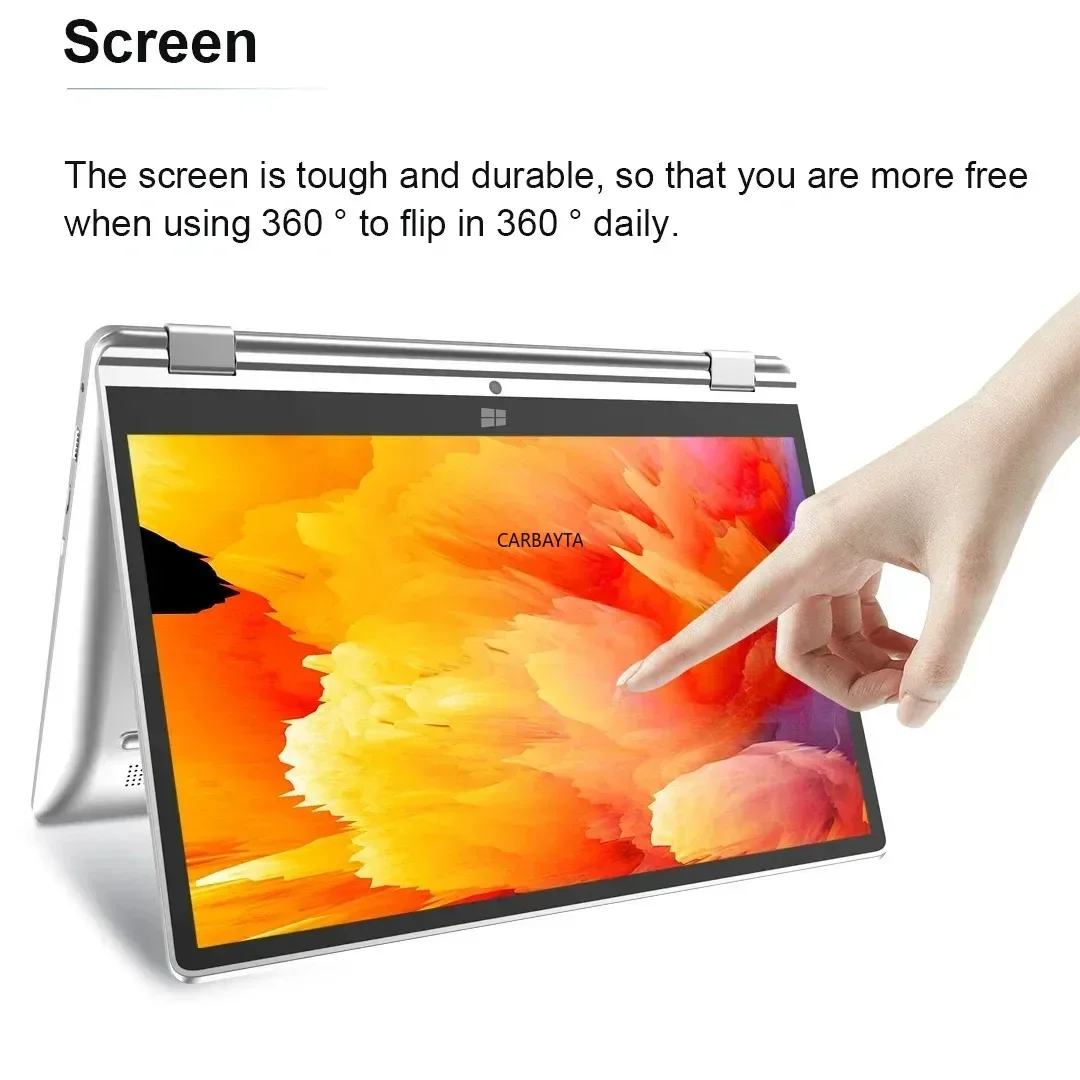 Портативный портативный компьютер 2 в 1 intel n4020 11 - Фотография_3