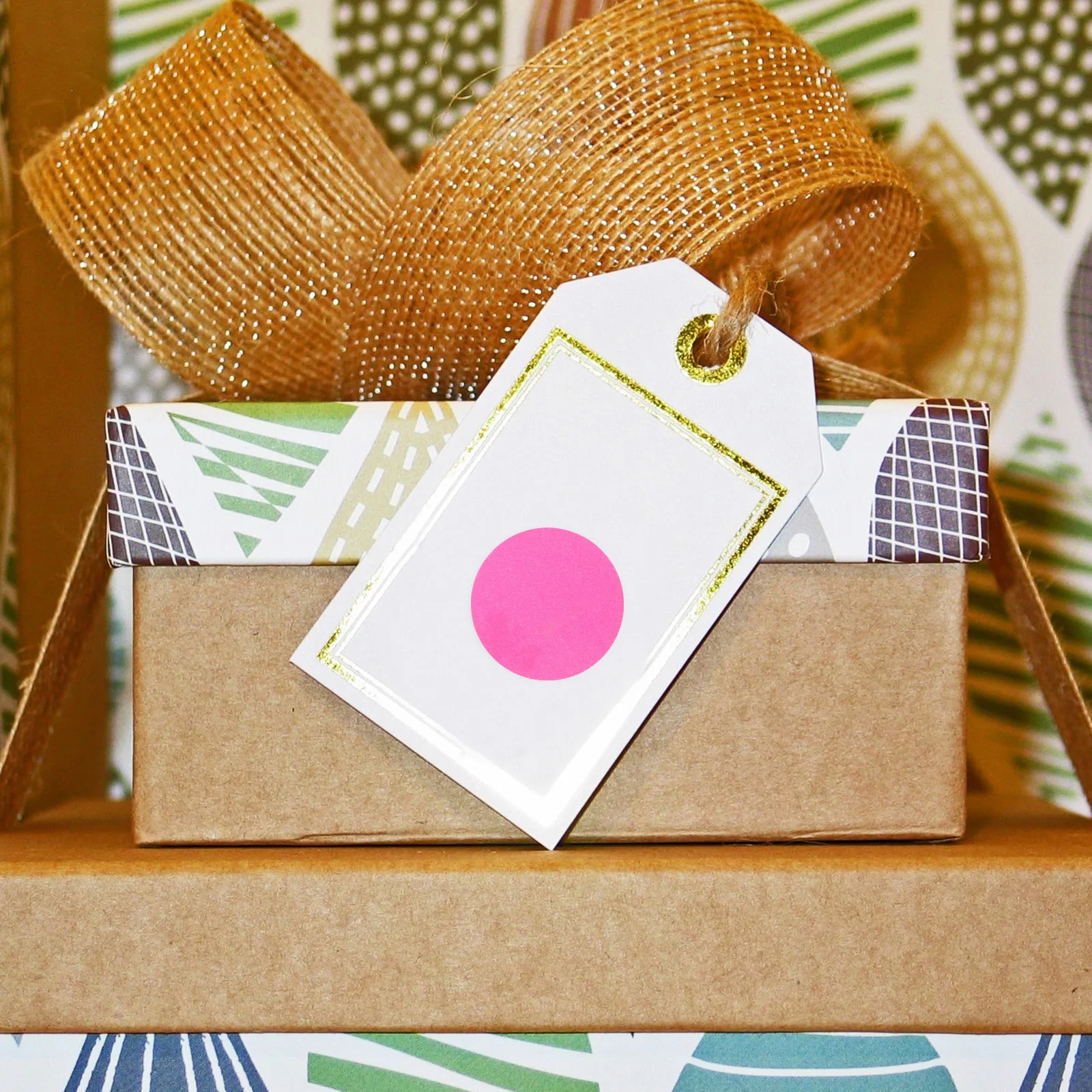 Флуоресцентные точечные наклейки