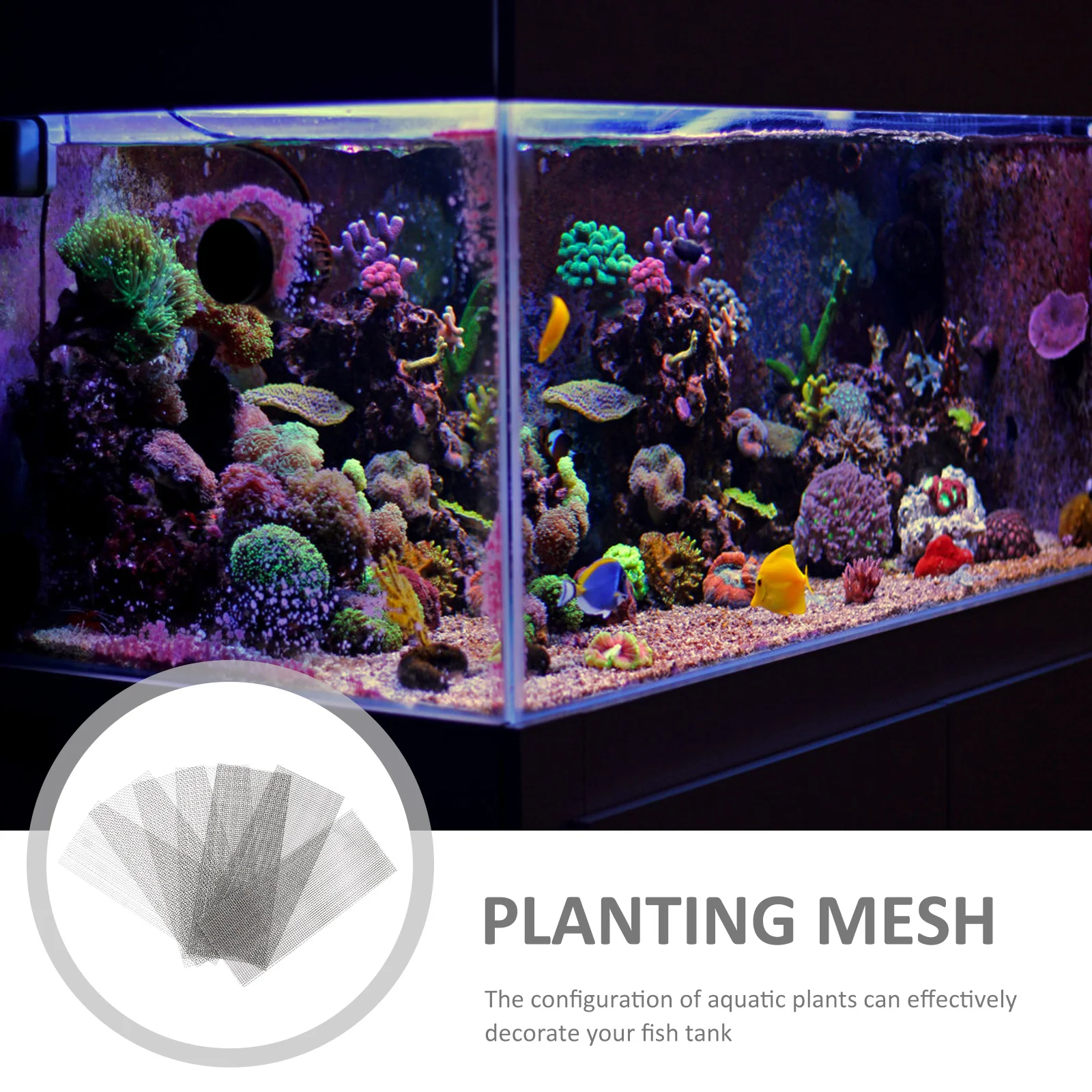 Фиксированная сетка для аквариумных растений из нержавеющей стали - Фотография_5