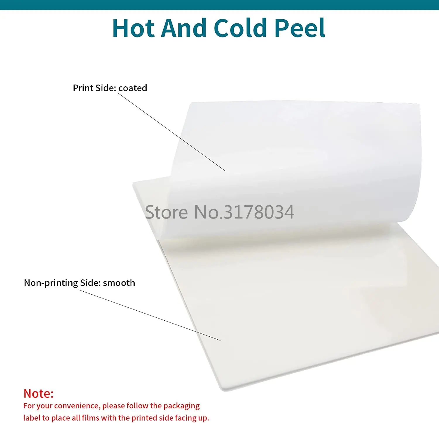 Dtf transfer film paper пэт-термопереносная - Фотография_3