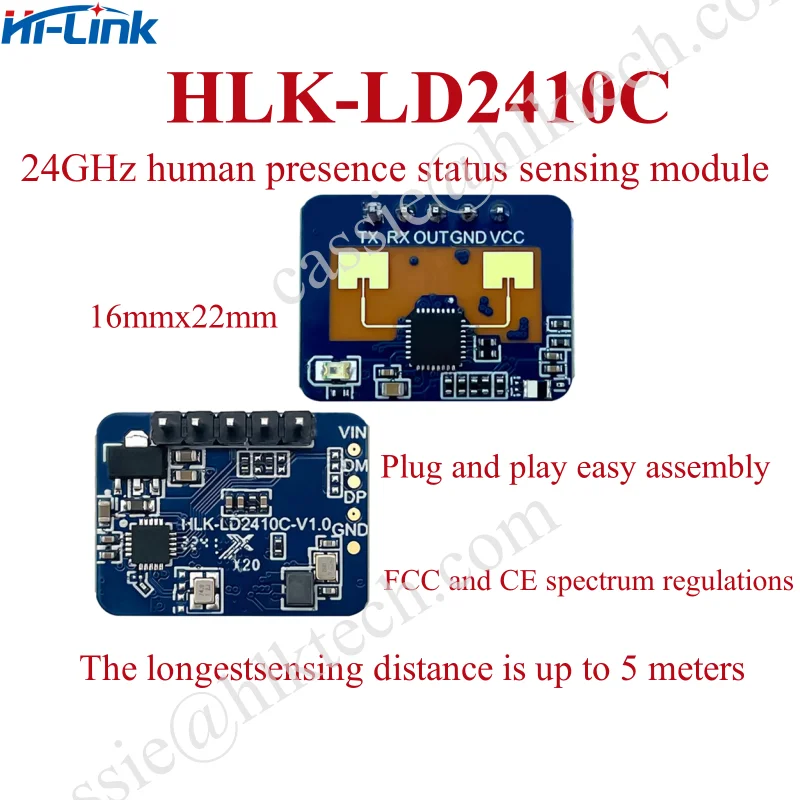 Hlk-ld2410c горячий hi-link - Фотография_3