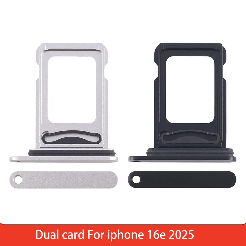 Лоток для sim-карты с двумя картами для iphone 16e 20200