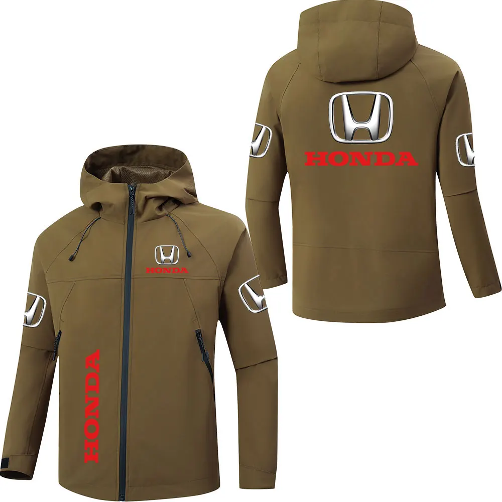 Осенне-зимняя одежда для гонок honda с принтом для мужчин и женщин - Фотография_3