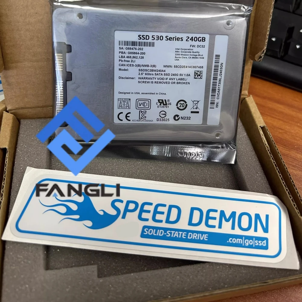 Совершенно новый оригинальный ssd s3500 80 гб 530 240 гб sata3 mlc чип 2 - Фотография_4