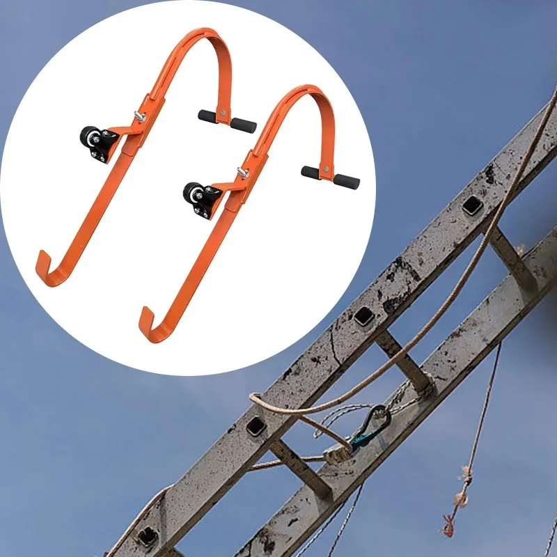 Крючки для крыши лестницы с повреждениями колес - Фотография_3