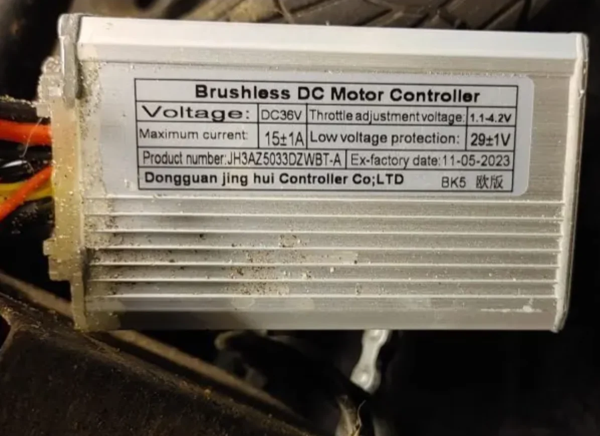 Jh3az5033dzwbt-a 36 в 15 а контроллер - Фотография_2